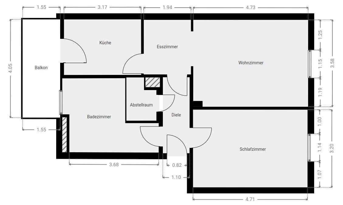 Prenájom bytu 2-izbový 62 m², Markgrafenstraße 12, Nürnberg, Bavorsko Prenájom bytu 2-izbový 62 m², Markgrafenstraße 12, Nürnberg, Bavorsko