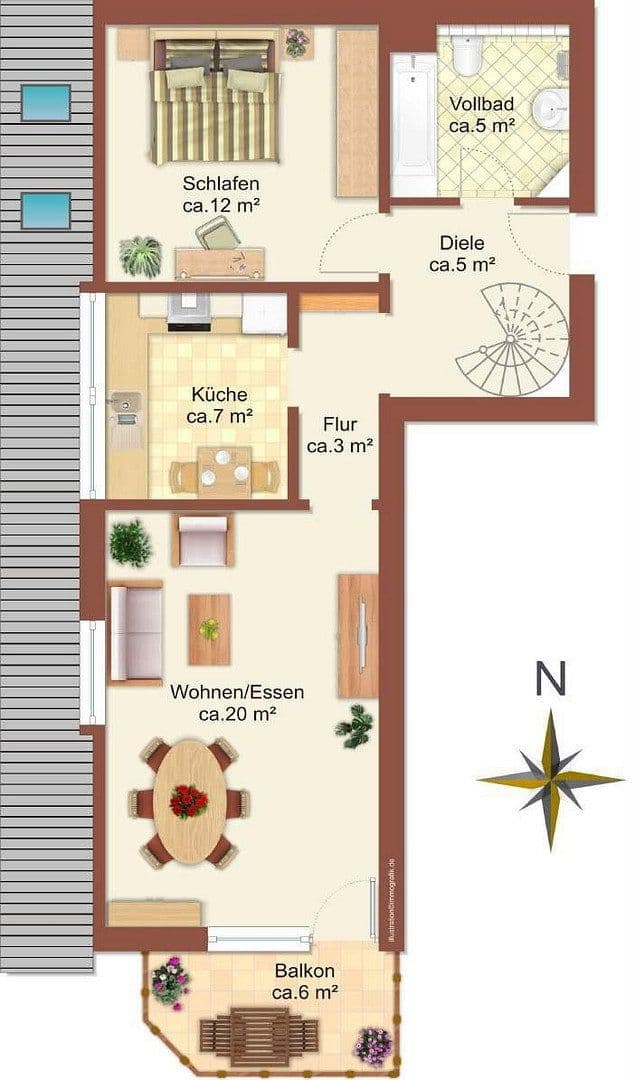 Predaj bytu 3-izbový 100 m², Hamburg, Hamburg Predaj bytu 3-izbový 100 m², Hamburg, Hamburg