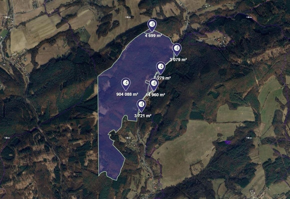 Predaj pozemku 21.297 m², Ludkovice, Zlínský kraj Predaj pozemku 21.297 m², Ludkovice, Zlínský kraj