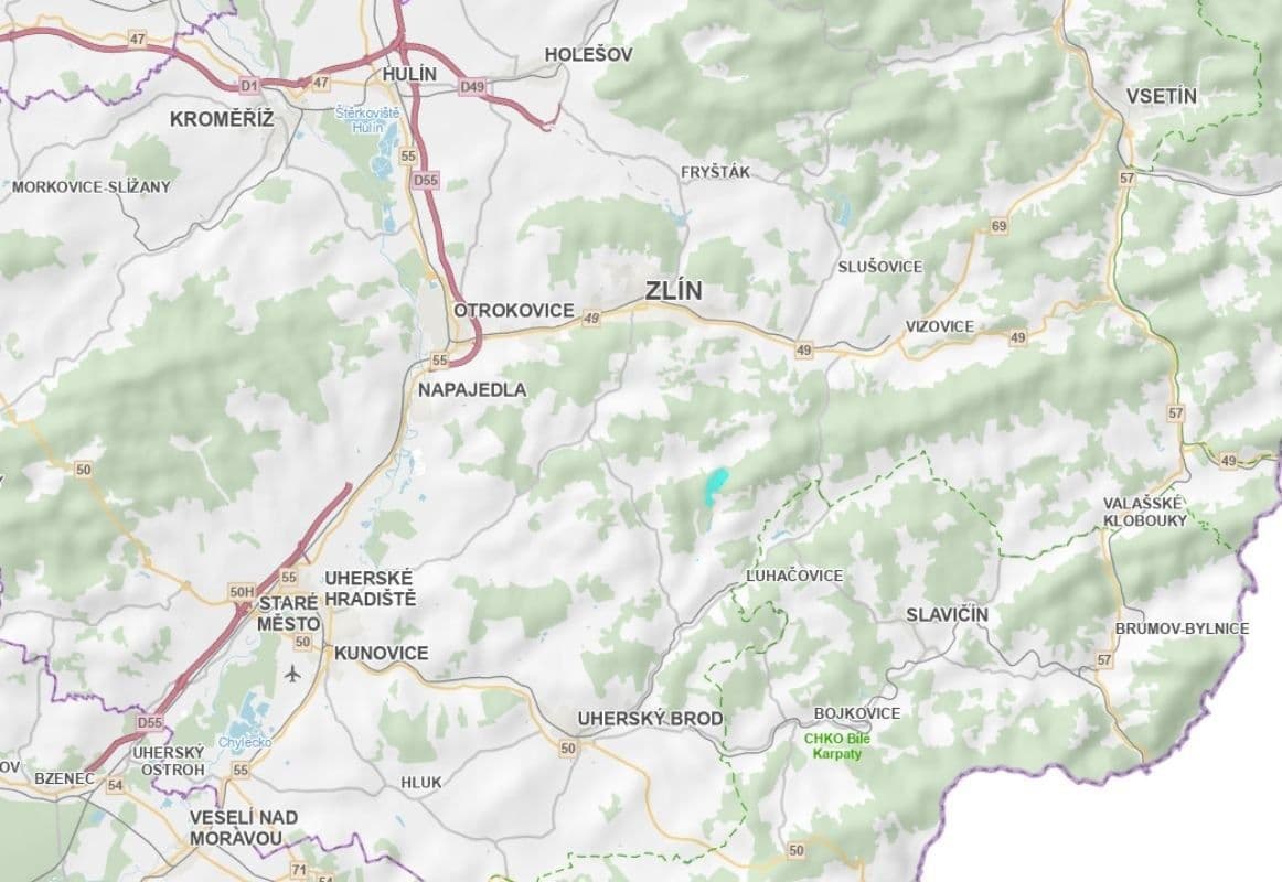 Predaj pozemku 21.297 m², Ludkovice, Zlínský kraj Predaj pozemku 21.297 m², Ludkovice, Zlínský kraj