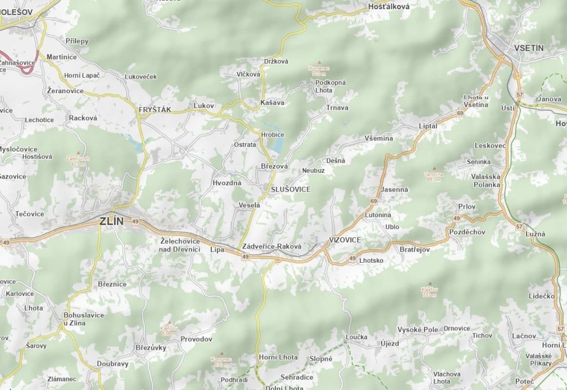 Predaj pozemku 11.115 m², Jasenná, Zlínský kraj Predaj pozemku 11.115 m², Jasenná, Zlínský kraj