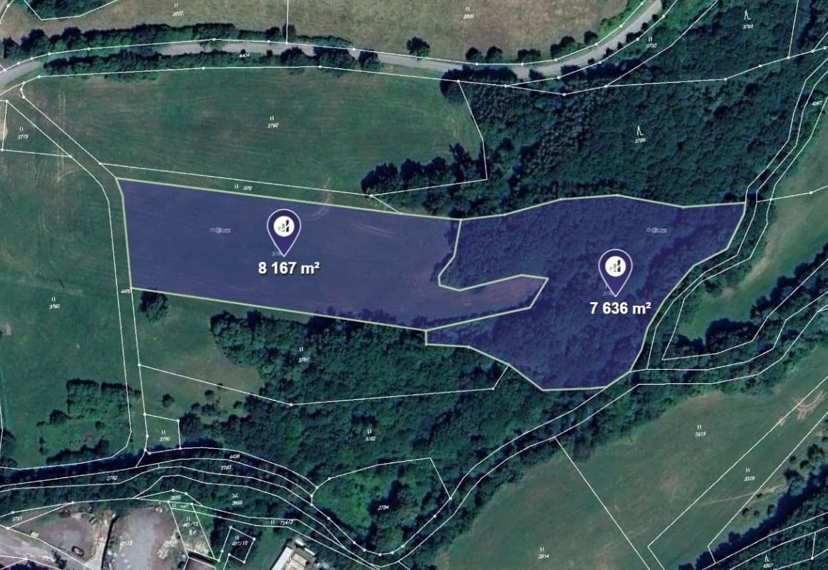 Predaj pozemku 15.803 m², Jasenná, Zlínský kraj Predaj pozemku 15.803 m², Jasenná, Zlínský kraj