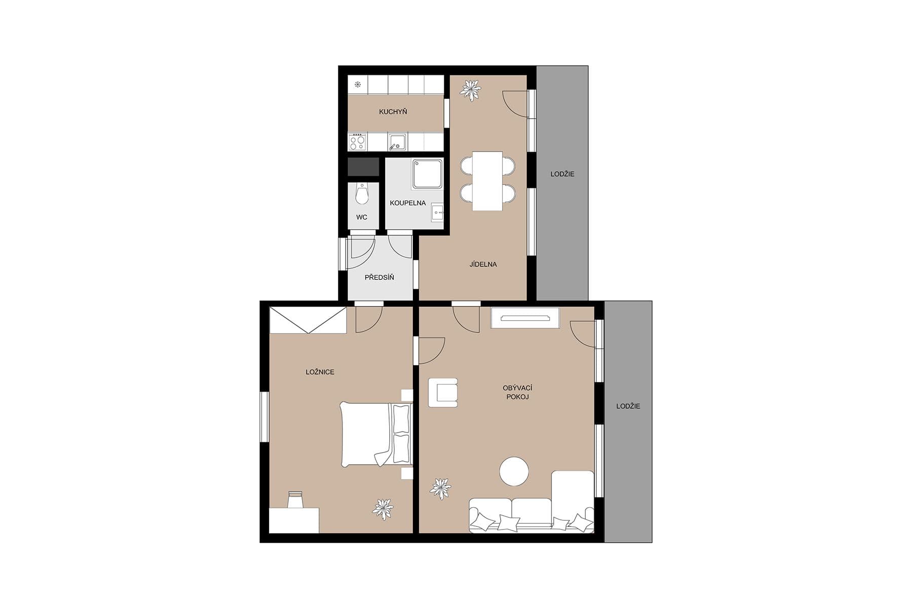 Predaj bytu 3-izbový 91 m², Běhounkova, Praha, Praha Predaj bytu 3-izbový 91 m², Běhounkova, Praha, Praha