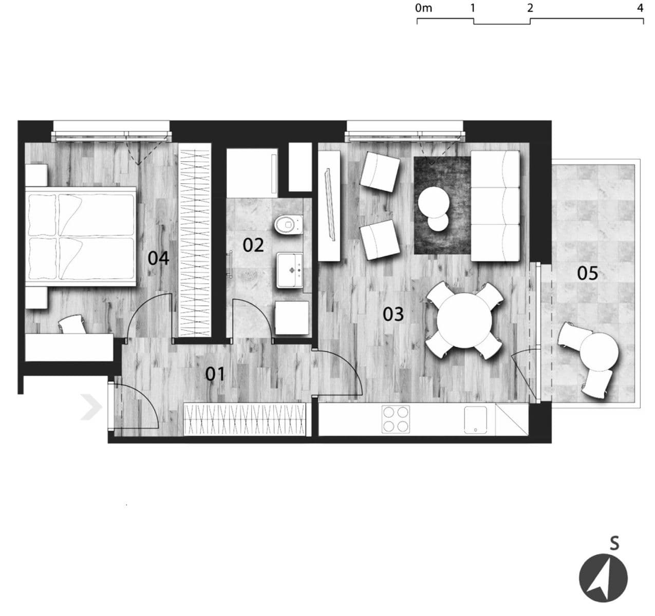 Predaj bytu 2-izbový 55 m², Arnošta Valenty, Praha, Praha Predaj bytu 2-izbový 55 m², Arnošta Valenty, Praha, Praha