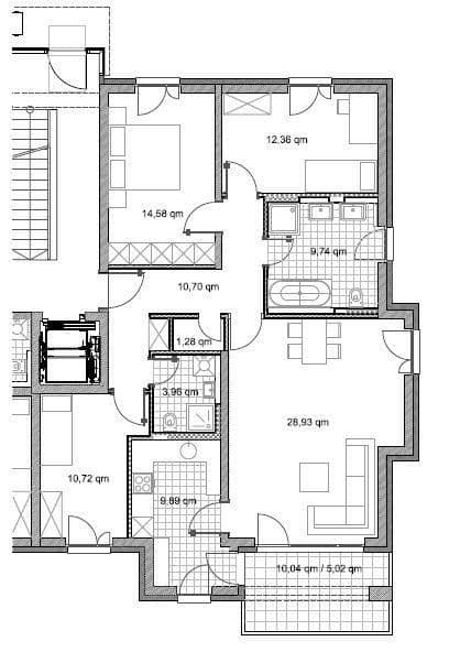 Predaj bytu 4-izbový 108 m², Dresden, Sasko Predaj bytu 4-izbový 108 m², Dresden, Sasko