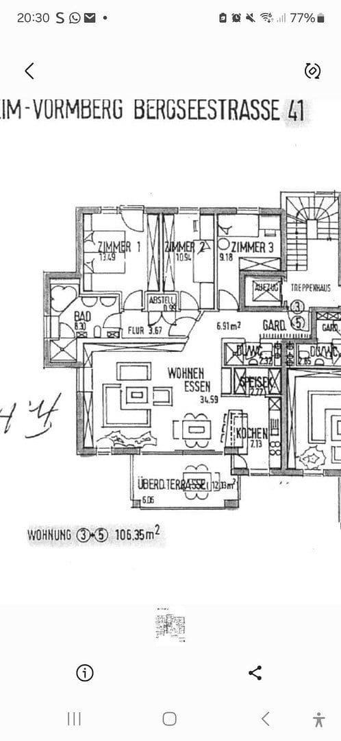 Predaj bytu 4-izbový 106 m², Bergseestraße 41, Sinzheim, Bádensko-Wurttembersko Predaj bytu 4-izbový 106 m², Bergseestraße 41, Sinzheim, Bádensko-Wurttembersko