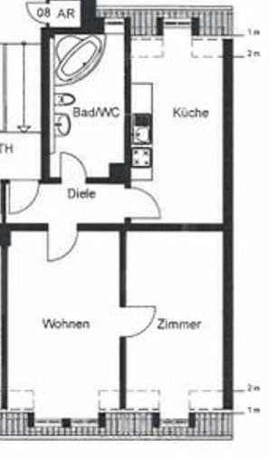 Prenájom bytu 2-izbový 53 m², Volprechtstraße 18, Nürnberg, Bavorsko Prenájom bytu 2-izbový 53 m², Volprechtstraße 18, Nürnberg, Bavorsko