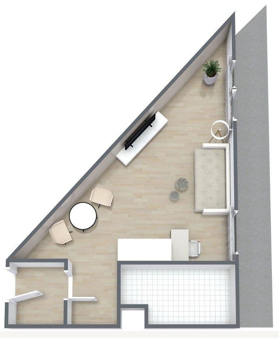 Prenájom bytu 1-izbový 36 m², Karlsruhe, Bádensko-Wurttembersko Prenájom bytu 1-izbový 36 m², Karlsruhe, Bádensko-Wurttembersko