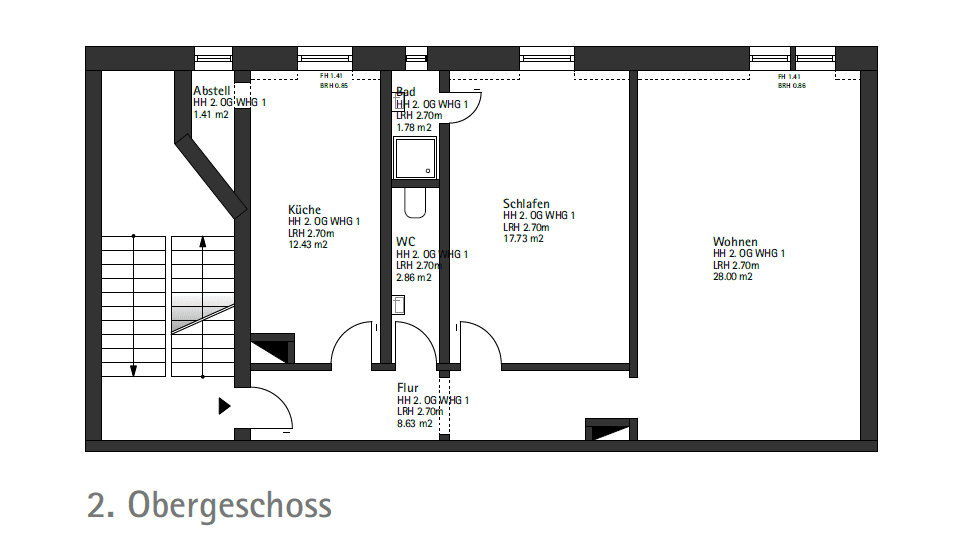 Prenájom bytu 2-izbový 73 m², Frankfurt am Main, Hesensko Prenájom bytu 2-izbový 73 m², Frankfurt am Main, Hesensko