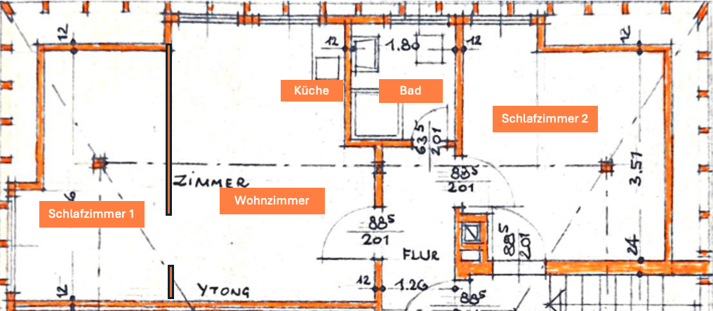 Prenájom bytu 3-izbový 68 m², Parkstrasse 3, Bad Vilbel, Hesensko Prenájom bytu 3-izbový 68 m², Parkstrasse 3, Bad Vilbel, Hesensko