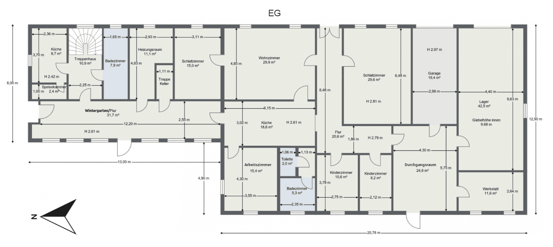 Predaj domu 245 m², pozemek 13.700 m², Wittingen, Dolné Sasko Predaj domu 245 m², pozemek 13.700 m², Wittingen, Dolné Sasko