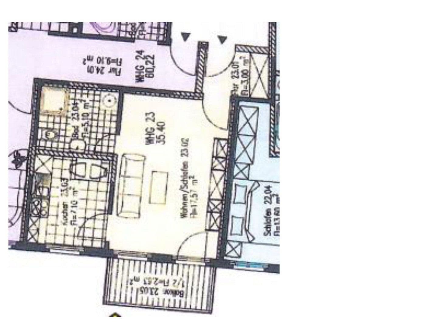 Prenájom bytu 1-izbový 38 m², Bernhardystraße 51, Halle, Sasko-Anhaltsko Prenájom bytu 1-izbový 38 m², Bernhardystraße 51, Halle, Sasko-Anhaltsko