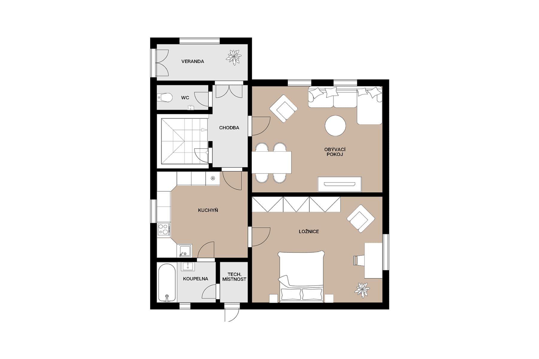 Predaj domu 142 m², pozemek 741 m², Církvičná, Praha, Praha Predaj domu 142 m², pozemek 741 m², Církvičná, Praha, Praha