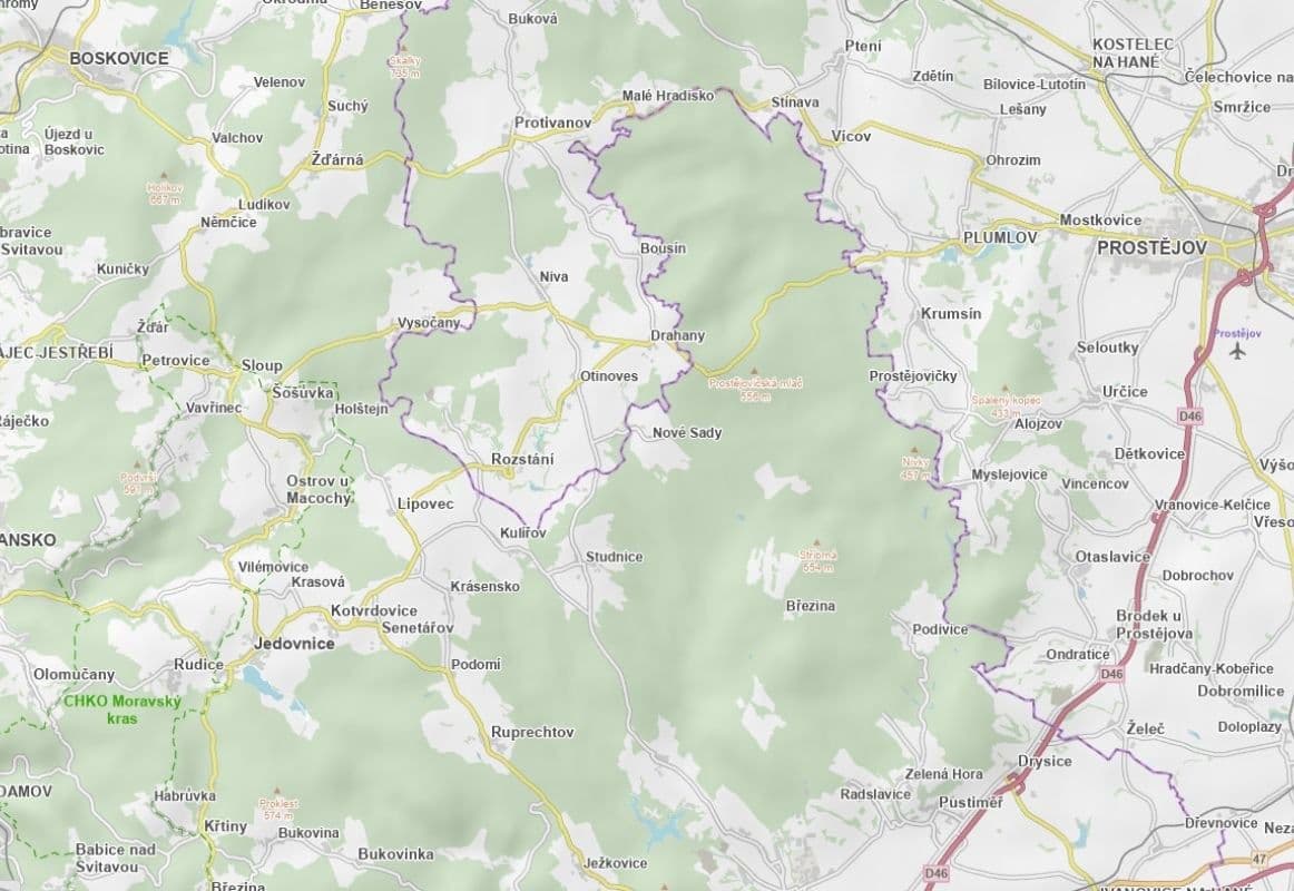 Predaj pozemku 1.401 m², Otinoves, Olomoucký kraj Predaj pozemku 1.401 m², Otinoves, Olomoucký kraj