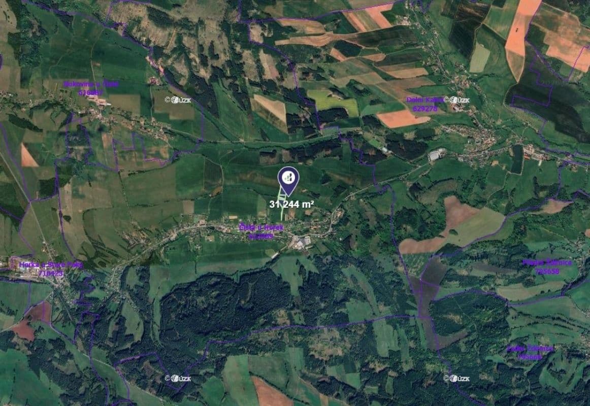 Predaj pozemku 31.244 m², Čistá u Horek, Liberecký kraj Predaj pozemku 31.244 m², Čistá u Horek, Liberecký kraj