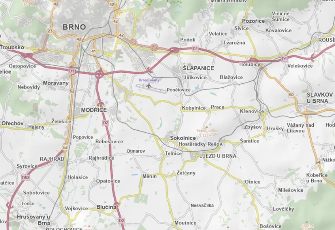 Predaj pozemku 24.051 m², Měnín, Jihomoravský kraj Predaj pozemku 24.051 m², Měnín, Jihomoravský kraj