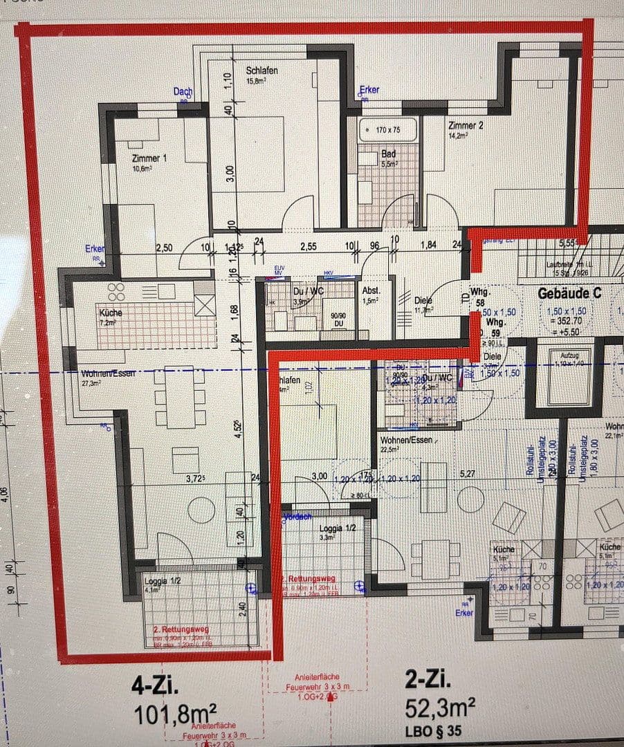 Prenájom bytu 4-izbový 102 m², Esslingen am Neckar, Bádensko-Wurttembersko Prenájom bytu 4-izbový 102 m², Esslingen am Neckar, Bádensko-Wurttembersko