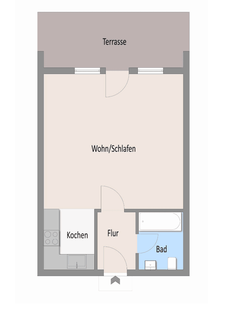 Prenájom bytu 1-izbový 45 m², Waldackerstraße 10, Schwaigern, Bádensko-Wurttembersko Prenájom bytu 1-izbový 45 m², Waldackerstraße 10, Schwaigern, Bádensko-Wurttembersko