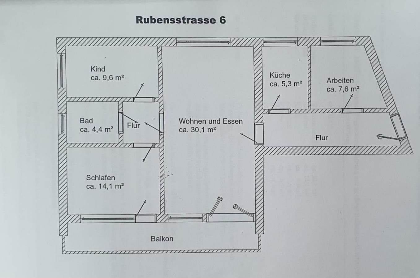 Predaj bytu 4-izbový 90 m², Wolfenbüttel, Dolné Sasko Predaj bytu 4-izbový 90 m², Wolfenbüttel, Dolné Sasko