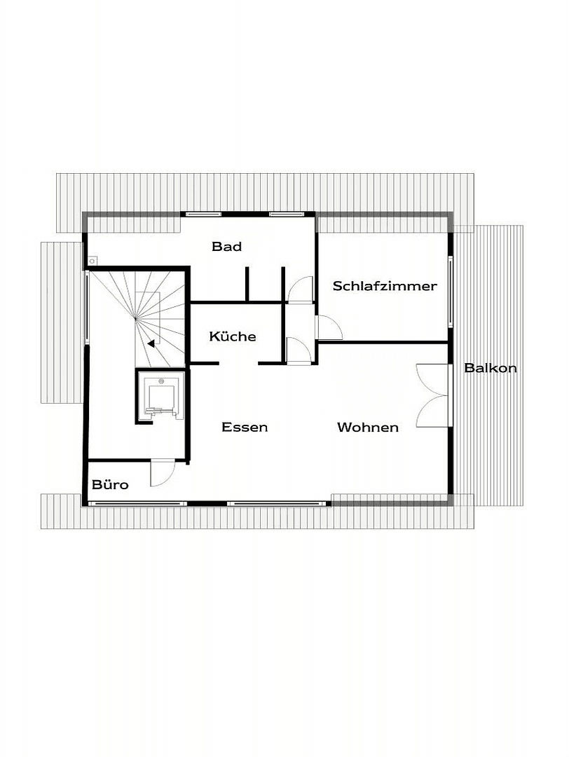 Prenájom bytu 2-izbový 62 m², Klottener Str., Cochem, Porýnie-Falcko Prenájom bytu 2-izbový 62 m², Klottener Str., Cochem, Porýnie-Falcko