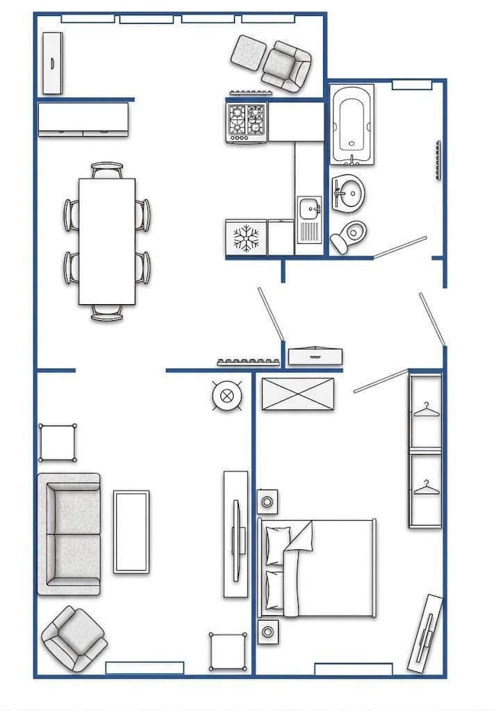Prenájom bytu 2-izbový 60 m², Wuppertal, Severné Porýnie - Westfálsko Prenájom bytu 2-izbový 60 m², Wuppertal, Severné Porýnie - Westfálsko