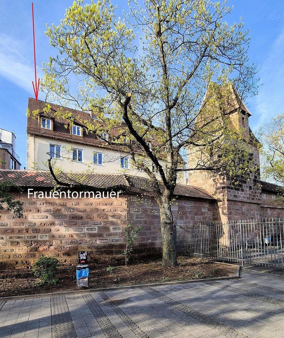 Prenájom bytu 2-izbový 44 m², Nürnberg, Bavorsko Prenájom bytu 2-izbový 44 m², Nürnberg, Bavorsko