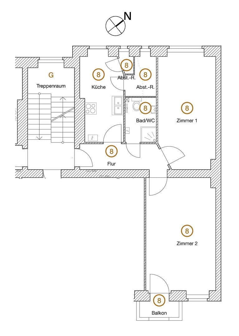 Predaj bytu 2-izbový 62 m², Berlin, Berlín Predaj bytu 2-izbový 62 m², Berlin, Berlín