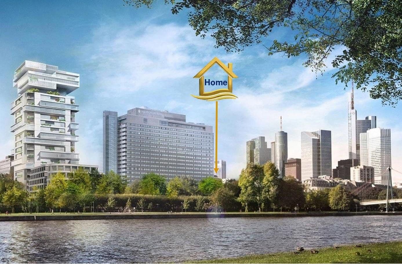 Prenájom bytu 2-izbový 55 m², Frankfurt am Main, Hesensko Prenájom bytu 2-izbový 55 m², Frankfurt am Main, Hesensko
