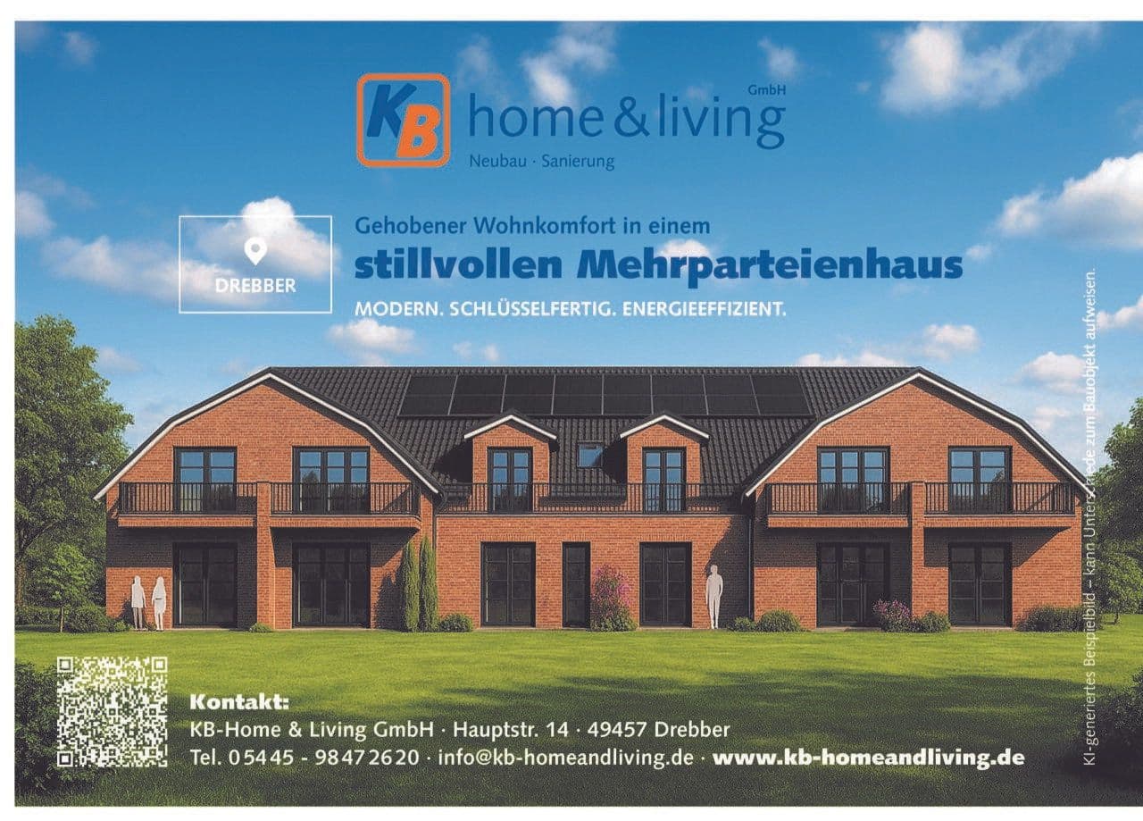 Prenájom bytu 2-izbový 68 m², Hauptstraße 44, Drebber, Dolné Sasko Prenájom bytu 2-izbový 68 m², Hauptstraße 44, Drebber, Dolné Sasko