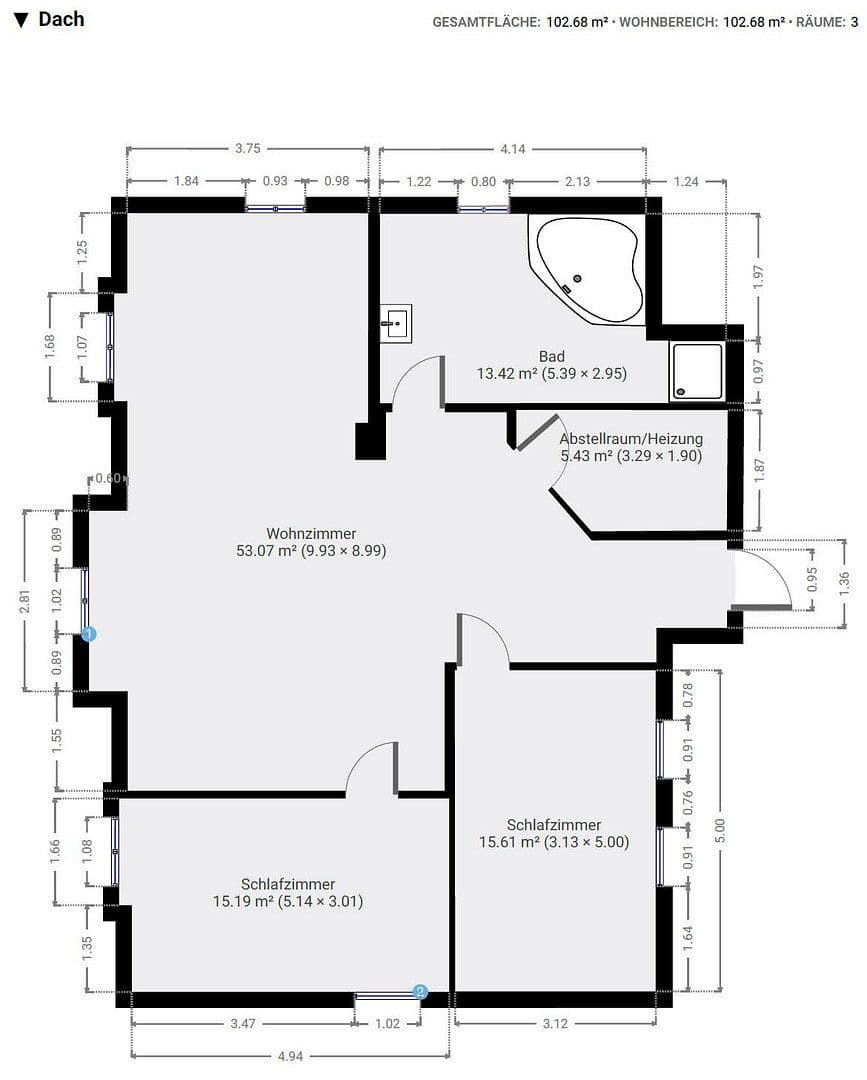 Predaj bytu 3-izbový 92 m², Neustadt am Main, Bavorsko Predaj bytu 3-izbový 92 m², Neustadt am Main, Bavorsko
