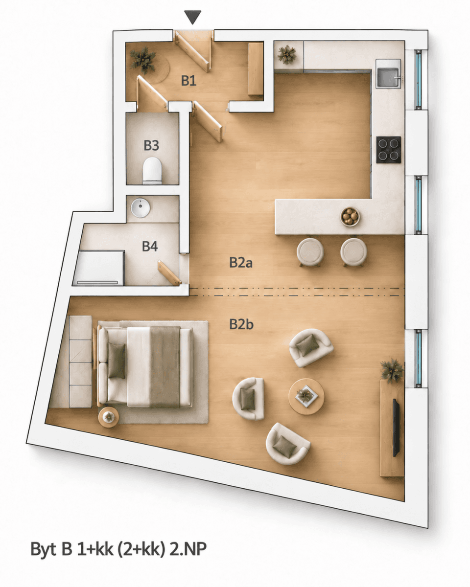 Predaj bytu 2-izbový 55 m², Kapitána Jaroše, Boskovice, Jihomoravský kraj Predaj bytu 2-izbový 55 m², Kapitána Jaroše, Boskovice, Jihomoravský kraj