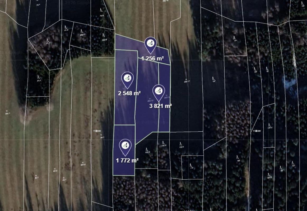 Predaj pozemku 62.226 m², Častrov, Kraj Vysočina Predaj pozemku 62.226 m², Častrov, Kraj Vysočina