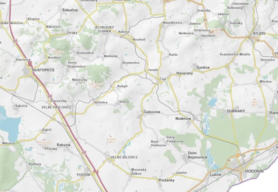 Predaj pozemku 880 m², Kobylí, Jihomoravský kraj Predaj pozemku 880 m², Kobylí, Jihomoravský kraj