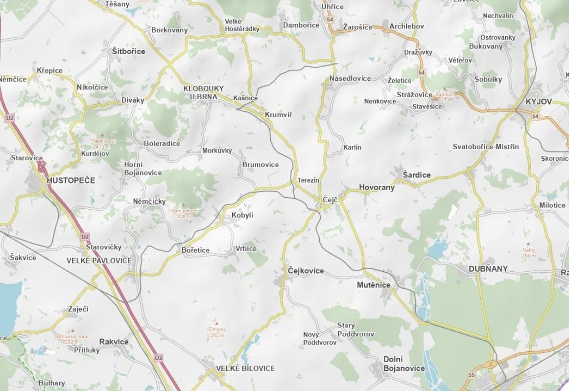 Predaj pozemku 1.012 m², Kobylí, Jihomoravský kraj Predaj pozemku 1.012 m², Kobylí, Jihomoravský kraj