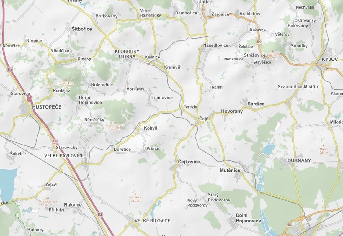 Predaj pozemku 915 m², Kobylí, Jihomoravský kraj Predaj pozemku 915 m², Kobylí, Jihomoravský kraj