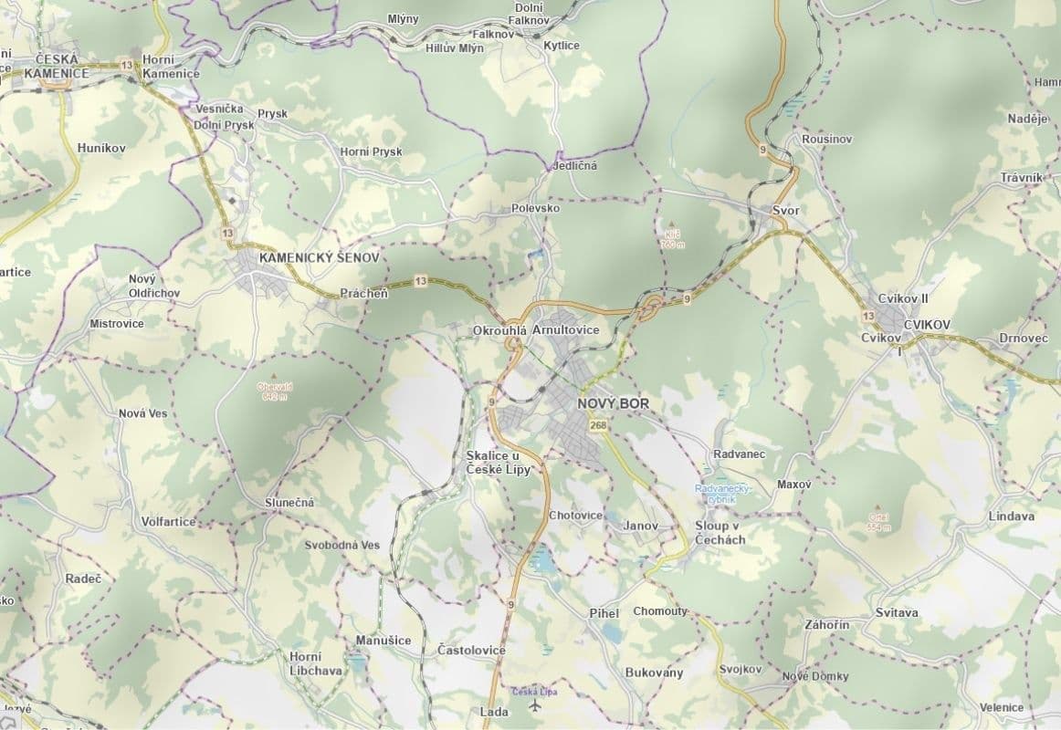 Predaj pozemku 7.441 m², Nový Bor, Liberecký kraj Predaj pozemku 7.441 m², Nový Bor, Liberecký kraj