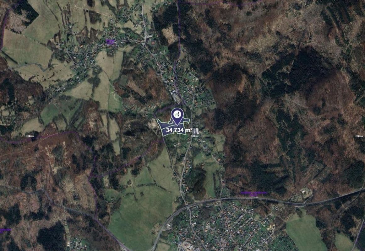 Predaj pozemku 28.595 m², Nový Bor, Liberecký kraj Predaj pozemku 28.595 m², Nový Bor, Liberecký kraj