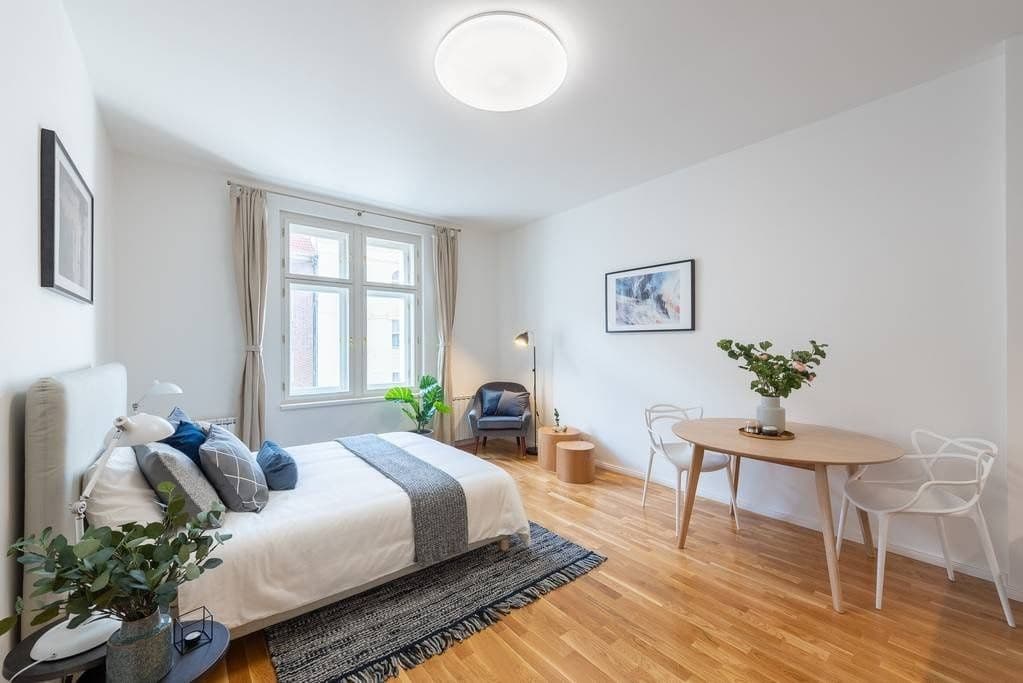 Prenájom bytu 1-izbový 32 m², Ondříčkova, Praha, Praha Prenájom bytu 1-izbový 32 m², Ondříčkova, Praha, Praha
