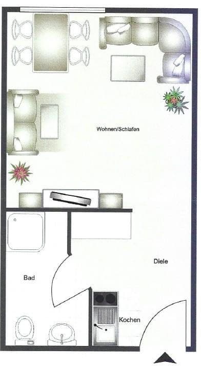 Predaj bytu 1-izbový 21 m², Von-Weichs-Straße, Bonn-Endenich, Severné Porýnie - Westfálsko Predaj bytu 1-izbový 21 m², Von-Weichs-Straße, Bonn-Endenich, Severné Porýnie - Westfálsko