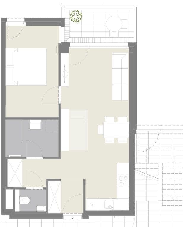 Prenájom bytu 2-izbový 52 m², Zeleborgasse 13, Wien, Viedeň Prenájom bytu 2-izbový 52 m², Zeleborgasse 13, Wien, Viedeň