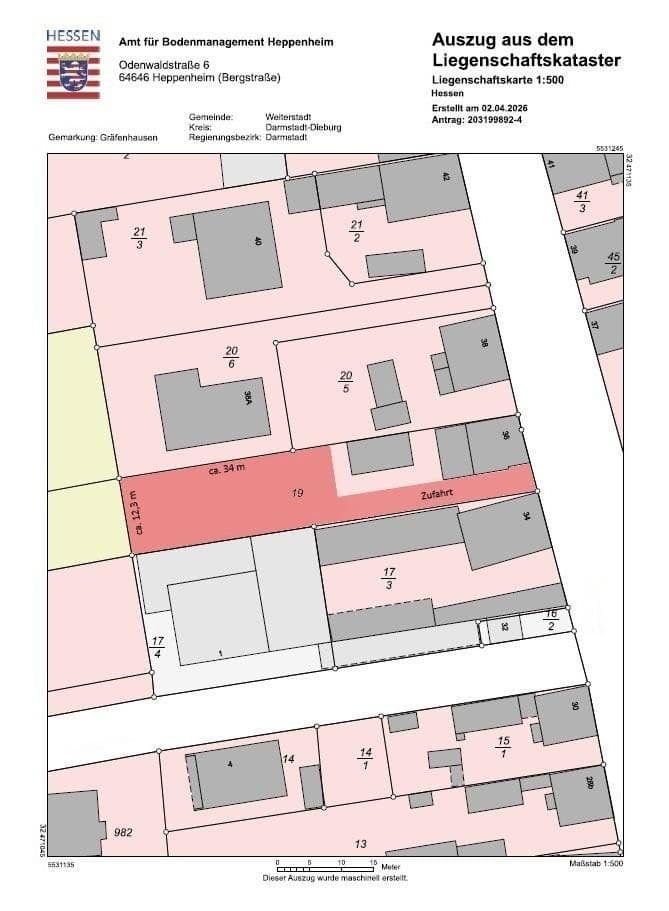 Predaj pozemku 420 m², Weiterstadt, Hesensko Predaj pozemku 420 m², Weiterstadt, Hesensko