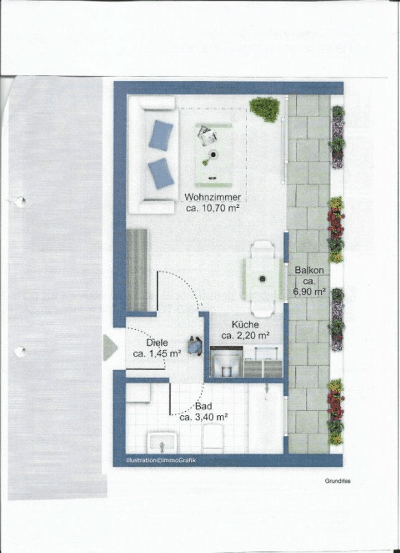 Prenájom bytu 1-izbový 22 m², Klagenfurter Str 3, München, Bavorsko Prenájom bytu 1-izbový 22 m², Klagenfurter Str 3, München, Bavorsko