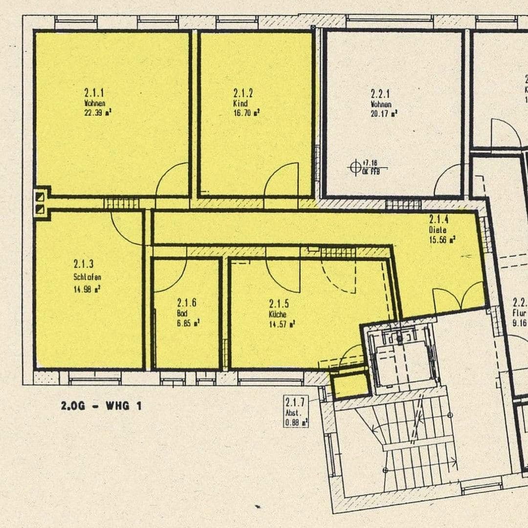 Prenájom bytu 3-izbový 92 m², Katharinenstr. 35, Hildesheim, Dolné Sasko Prenájom bytu 3-izbový 92 m², Katharinenstr. 35, Hildesheim, Dolné Sasko
