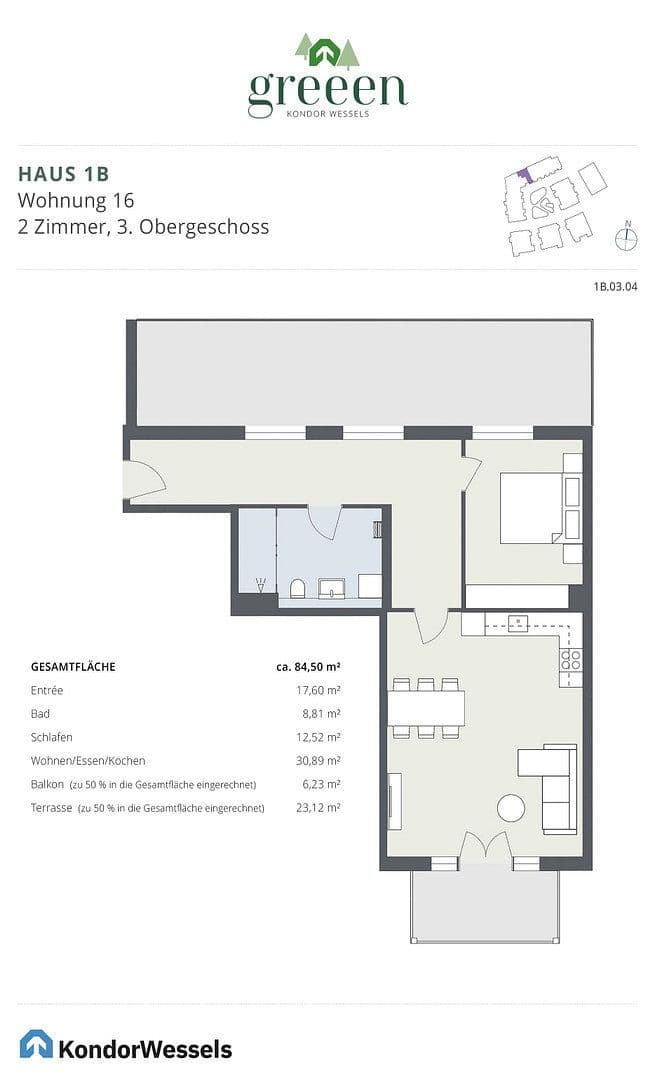 Prenájom bytu 2-izbový 85 m², Rembrandtstr. 32, Solingen, Severné Porýnie - Westfálsko Prenájom bytu 2-izbový 85 m², Rembrandtstr. 32, Solingen, Severné Porýnie - Westfálsko