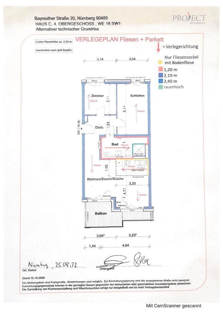 Prenájom bytu 3-izbový 78 m², Ludwig-Feuerbach-Str. 4, Nürnberg, Bavorsko Prenájom bytu 3-izbový 78 m², Ludwig-Feuerbach-Str. 4, Nürnberg, Bavorsko
