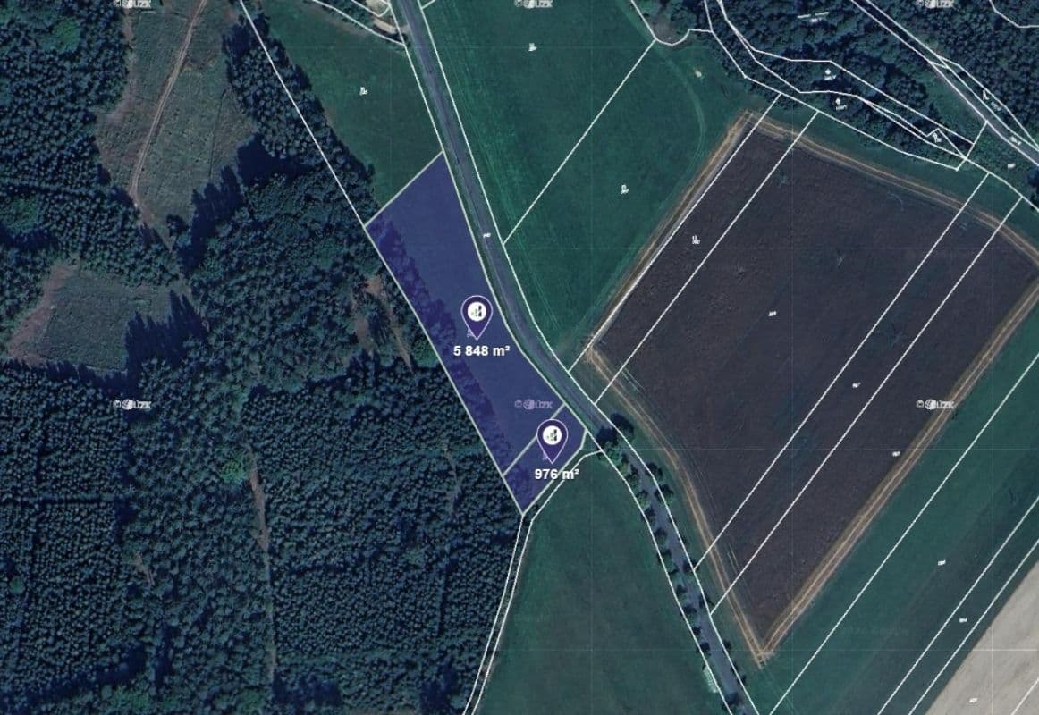 Predaj pozemku 6.824 m², Raková, Plzeňský kraj Predaj pozemku 6.824 m², Raková, Plzeňský kraj