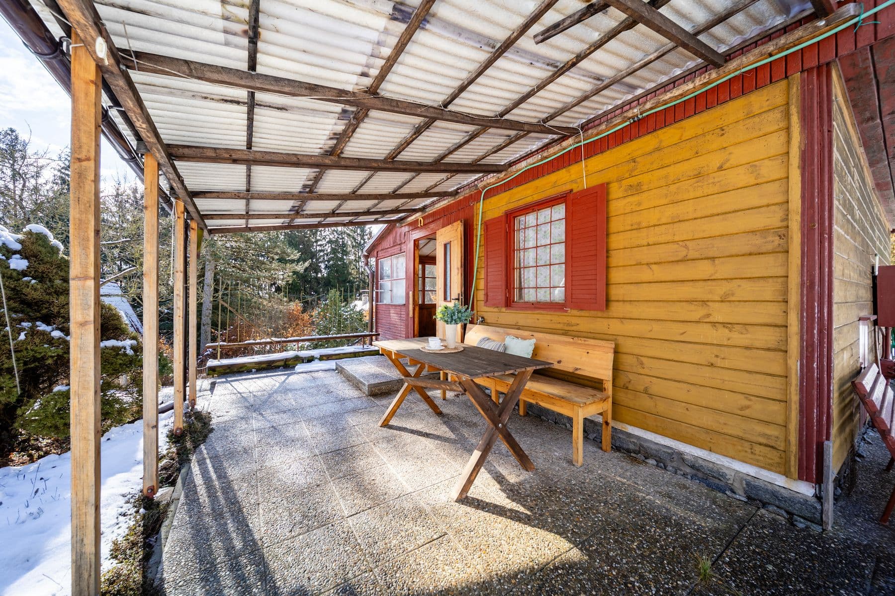 Predaj rekreačného objektu 41 m², pozemek 644 m², Orlík nad Vltavou, Jihočeský kraj Predaj rekreačného objektu 41 m², pozemek 644 m², Orlík nad Vltavou, Jihočeský kraj