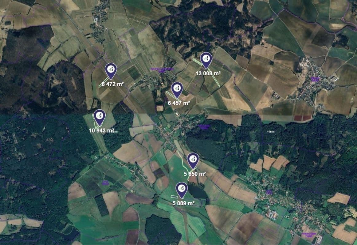 Predaj pozemku 22.869 m², Kovač, Královéhradecký kraj Predaj pozemku 22.869 m², Kovač, Královéhradecký kraj