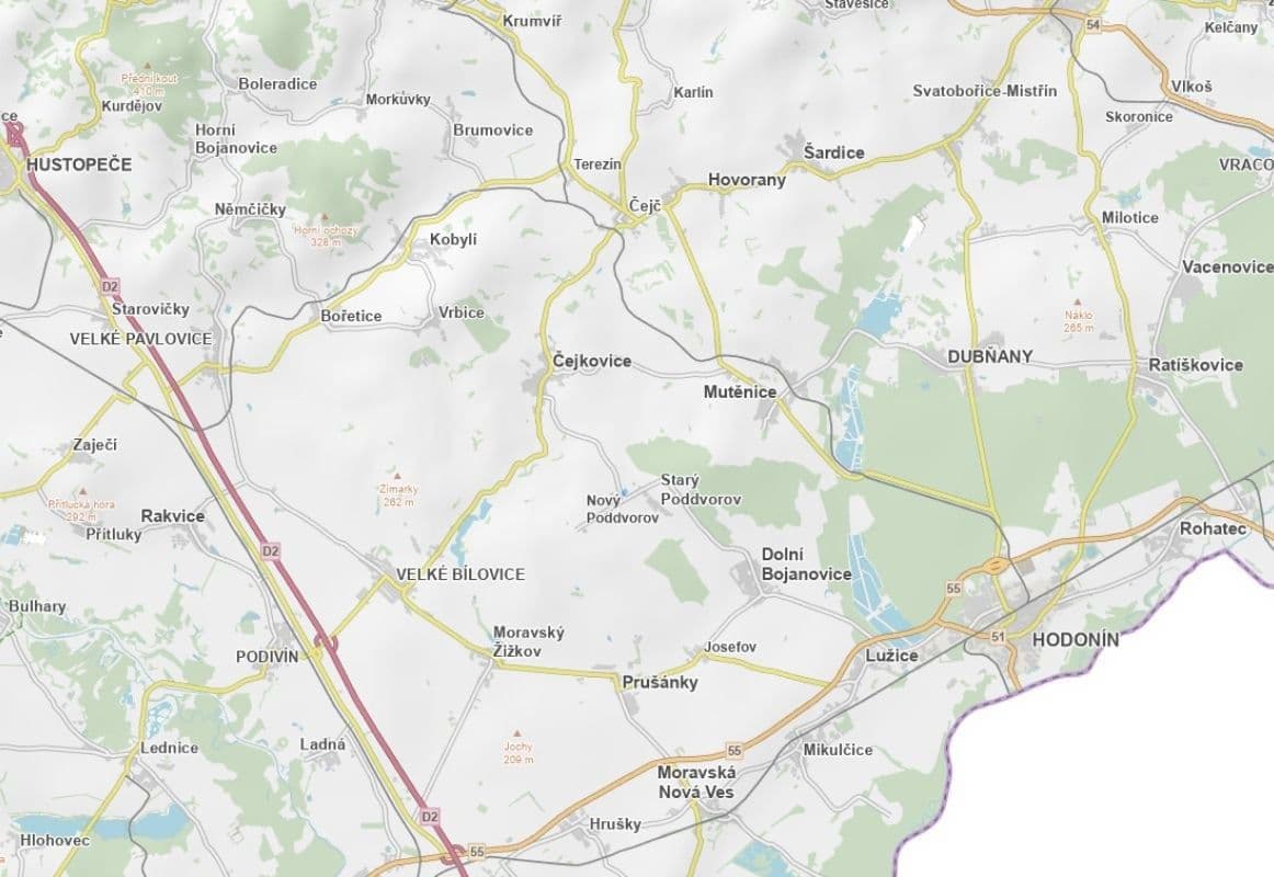 Predaj pozemku 18.090 m², Starý Poddvorov, Jihomoravský kraj Predaj pozemku 18.090 m², Starý Poddvorov, Jihomoravský kraj