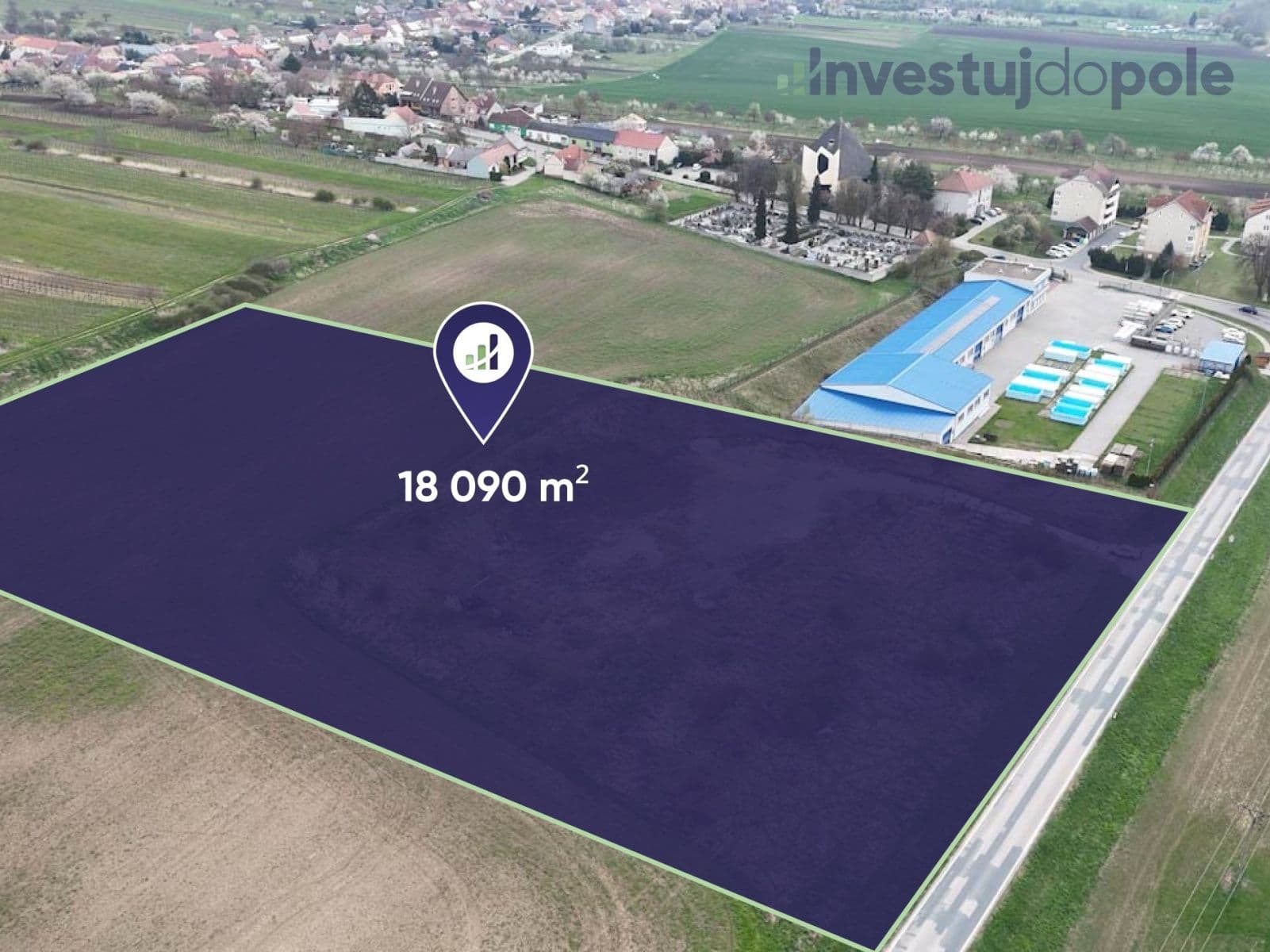 Predaj pozemku 18.090 m², Starý Poddvorov, Jihomoravský kraj Predaj pozemku 18.090 m², Starý Poddvorov, Jihomoravský kraj